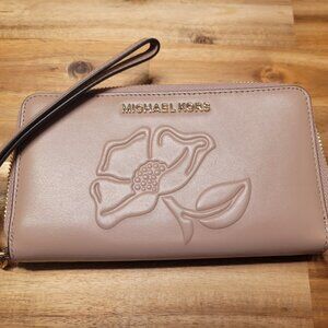 Michael Kors Pink Wristlet